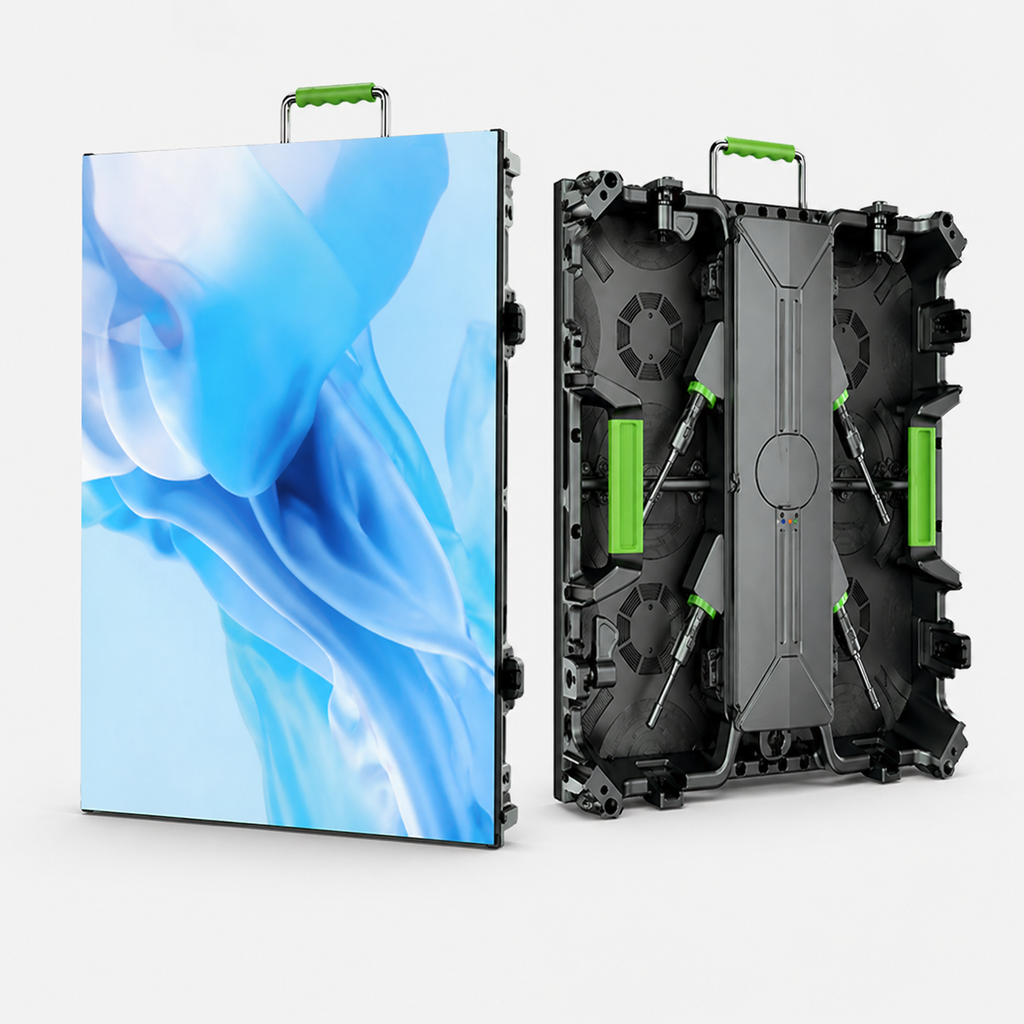 Painel LED Externo SMD2121 500x500mm IP43 Pixel Pitch 3.91mm