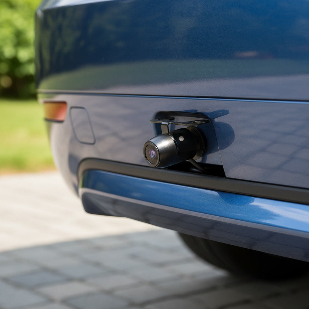 Câmera de Ré Automotiva Universal Visão Noturna Fácil Instalação