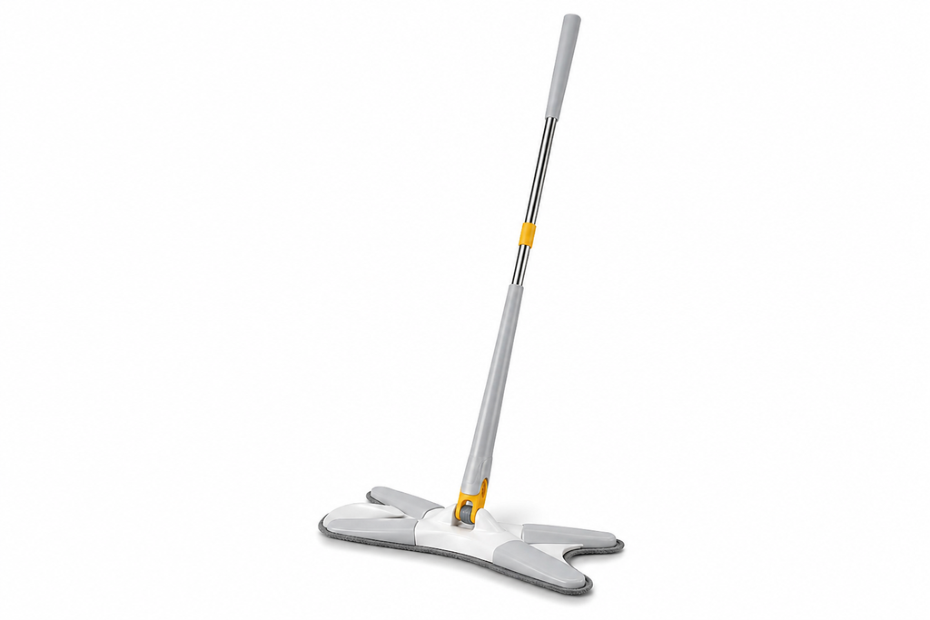 Mop de Limpeza com Spray Integrado Base Giratória e Refil